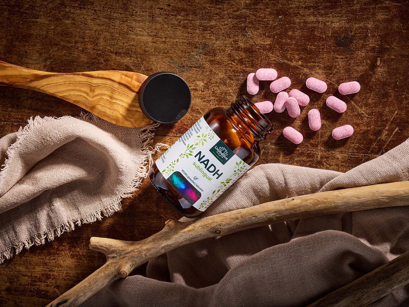 Sublingual NADH - 20 mg per daily dose (1 tablet) - 60 tablets - by Unimedica